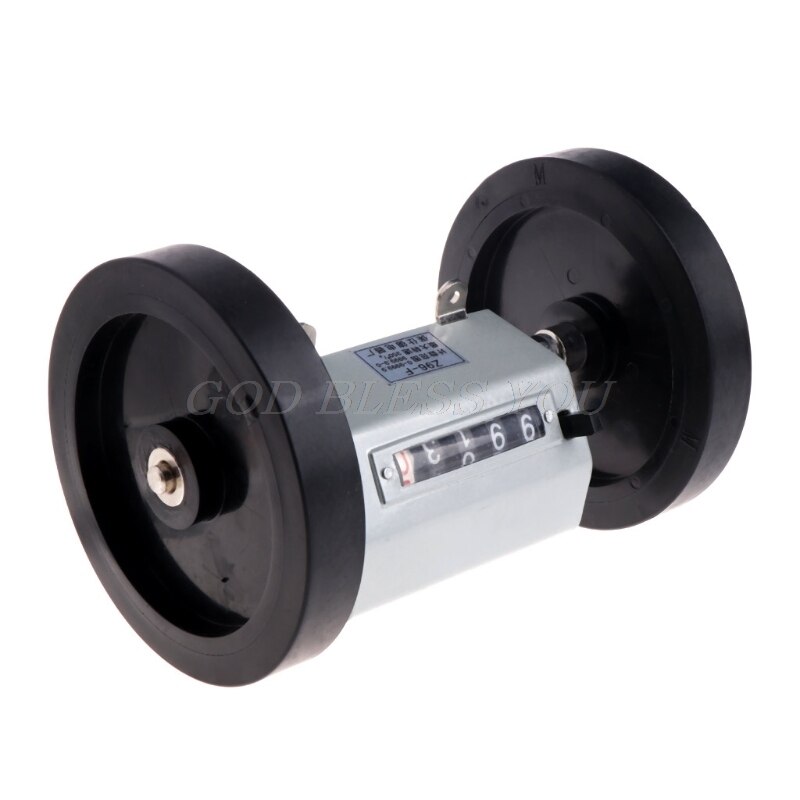 Z96-F Mechanical Length Counter Meter Counter Rolling Wheel 1-9999.9M