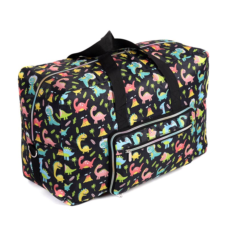 ANAWISHARE Women Travel Bags Large Capacity Folding Luggage Travel Handbags Duffle Bag Nylon Waterproof Storage Bag Travel Bag: 23