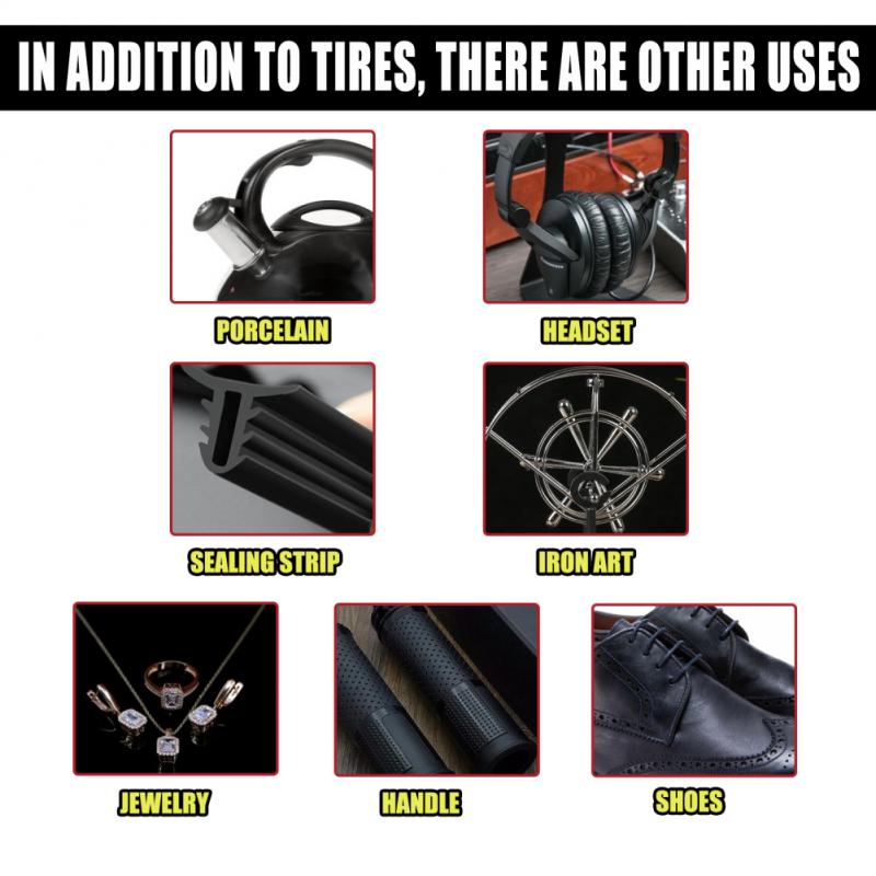 20g Mighty Tire Repair Glue Adhesives Sealers Super Caulk Car Rubber Repair Tire Glue Window Speaker Seal Tire Repair Glue Caulk