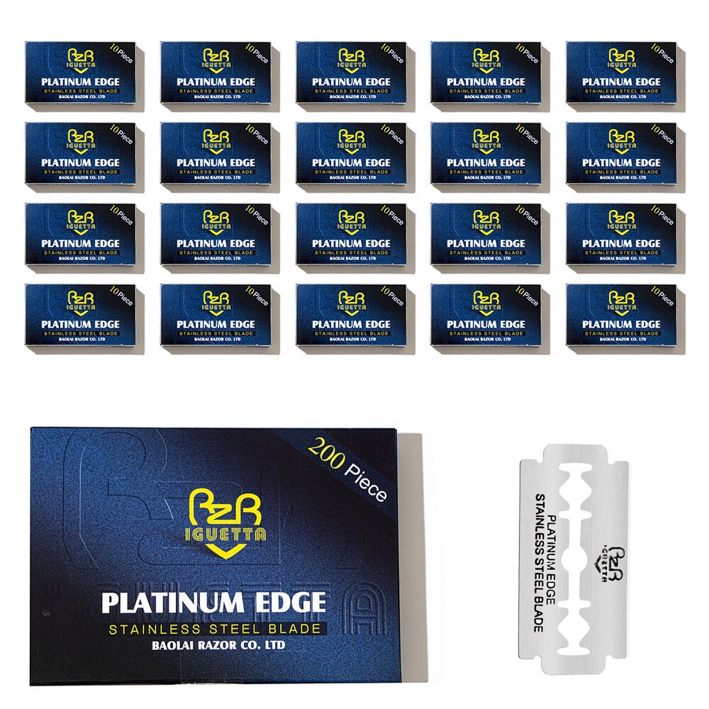 10/20/50Pcs Manual Sharp Razor For All Standard Double-Edged Double-sided Face Care Stainless Steel Shaving Razor Blade For Men