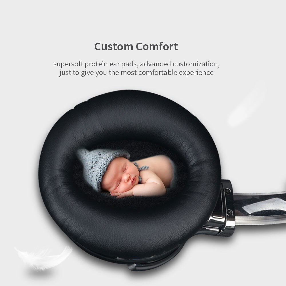 Cowin-auriculares inalámbricos con Bluetooth, dispositivo de audio con cancelación activa de ruido, con micrófono para teléfono móvil