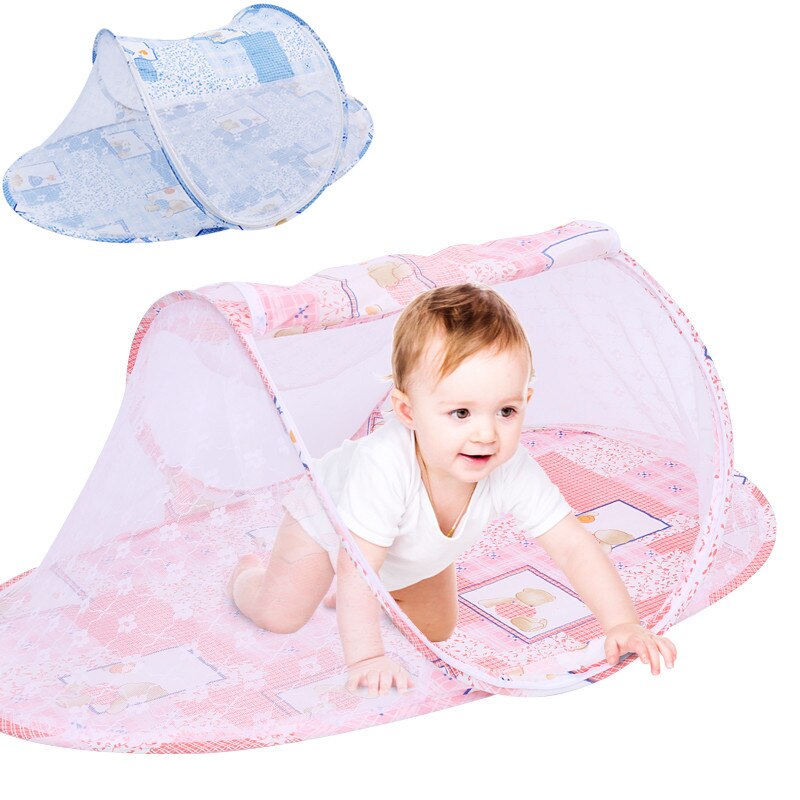 Vouwen Baby Beddengoed Wieg Netting Draagbare Baby Muskietennetten Bed Matras Voor Kinderen Zomer Beschermen Tent Beddengoed