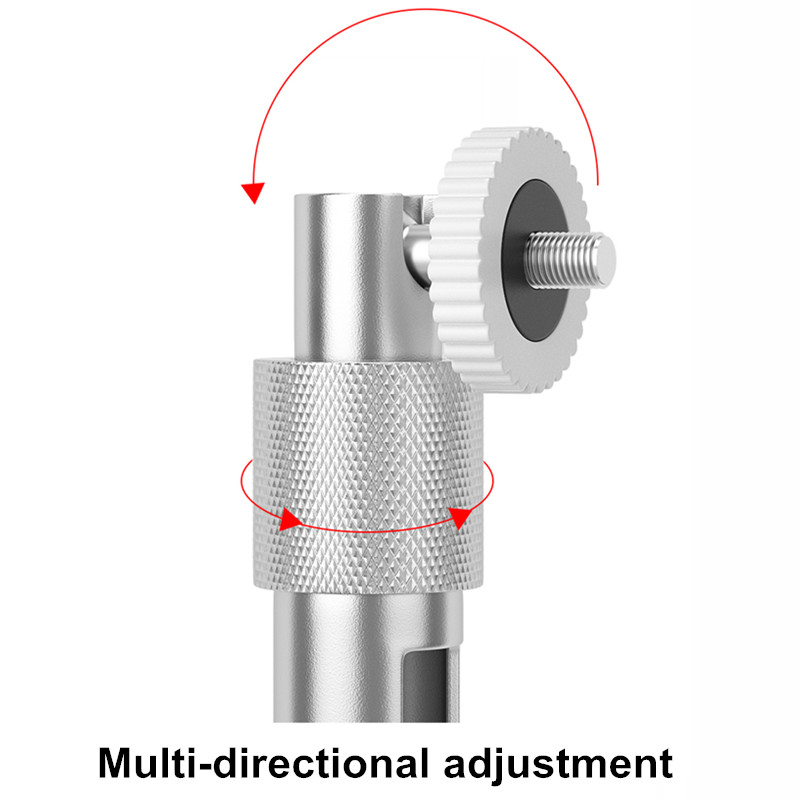 Aluminum Silver Ceiling Mount 20-40cm 30-60cm 40-80cm 60-120cm Expansion Adjustable Wall Mount Bracket For Projector CCTV Camera