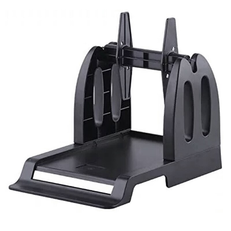 Rollo de soporte de etiquetas externo para impresora de escritorio, soporte de etiquetas de código de barras para impresora Argox Datamax TSC Godex Zebra
