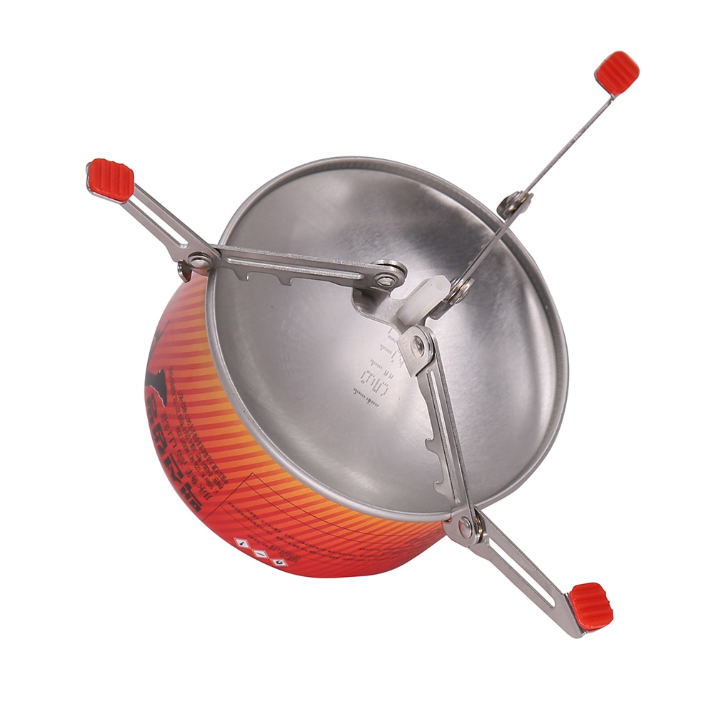 Outdoor Stove Base Fixed Support Gas Stove Fixed Bracket Folding Triangular Bracket Gas Cylinder Tripod Holder Support