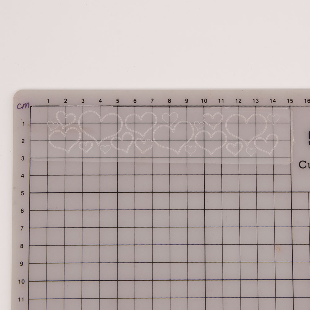 Love Heart Embossing Folders For Card Making Supplies Paper Craft Scrapbooking Plastic Embosser Stencil: Default Title