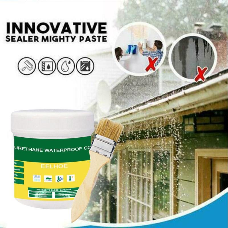 Innovative Sealer Mighty Paste Polyurethane Waterproof For Home Waterproof Glue Bathroom Coating House Transparent Roof K4C1