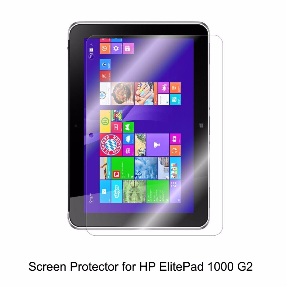 Clear LCD PET Film Anti-Scratch/ Anti-Bubble / Touch Responsive Screen Protector for Tablet HP ElitePad 1000 G2