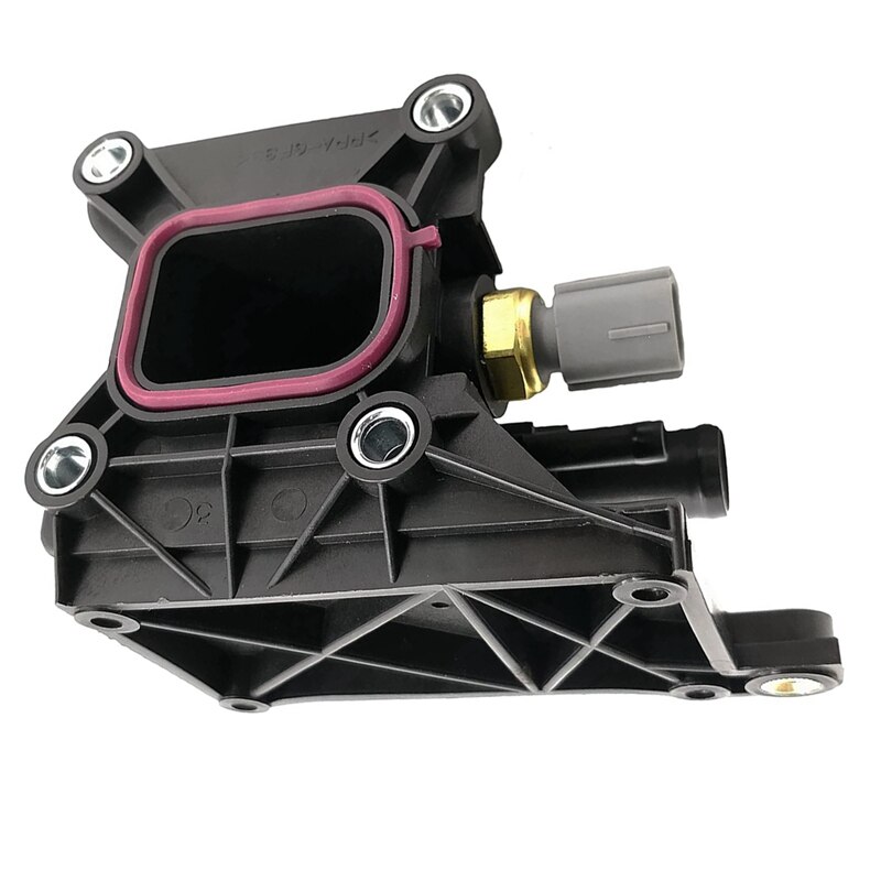 Thermostat Engine Coolant Water Outlet With Sensor For Mazda 3 5 6 2006 2.0L-L4 Ford LF941517Z