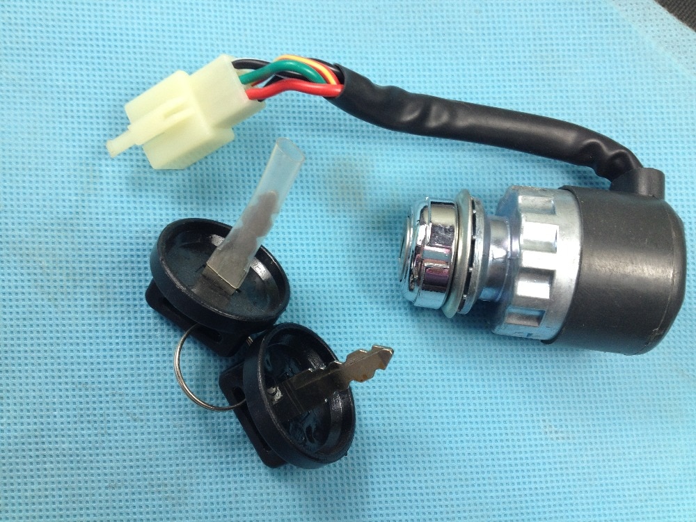 Ignition Switch Key Switch for UTV Go Kart ATV 5 Pin Wire Chinese 50 150 250CC S