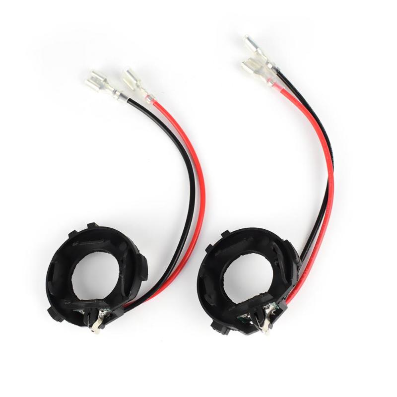 Vodool 2 pçs h7 carro led farol base suporte para vw golf jetta mk7 adaptador de soquete retentor para mercedes-benz vito