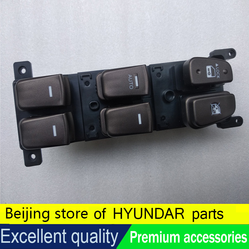 Genuine 935703K600 Window Main Switch Button LHD 1p For 08-10 Hyundai NF Sonata 935803K500