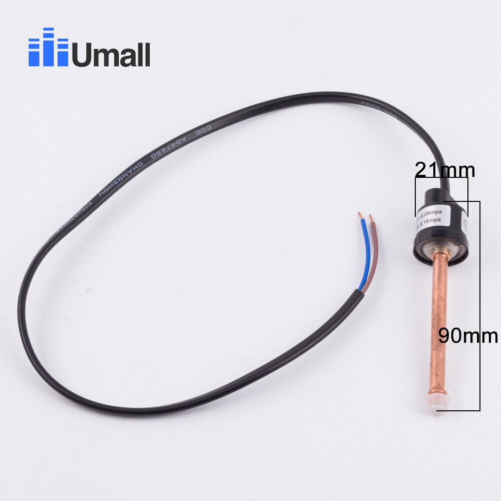 air conditioning high pressure sensor controller with line copper normally open compressor heat pump refrigerator repair parts