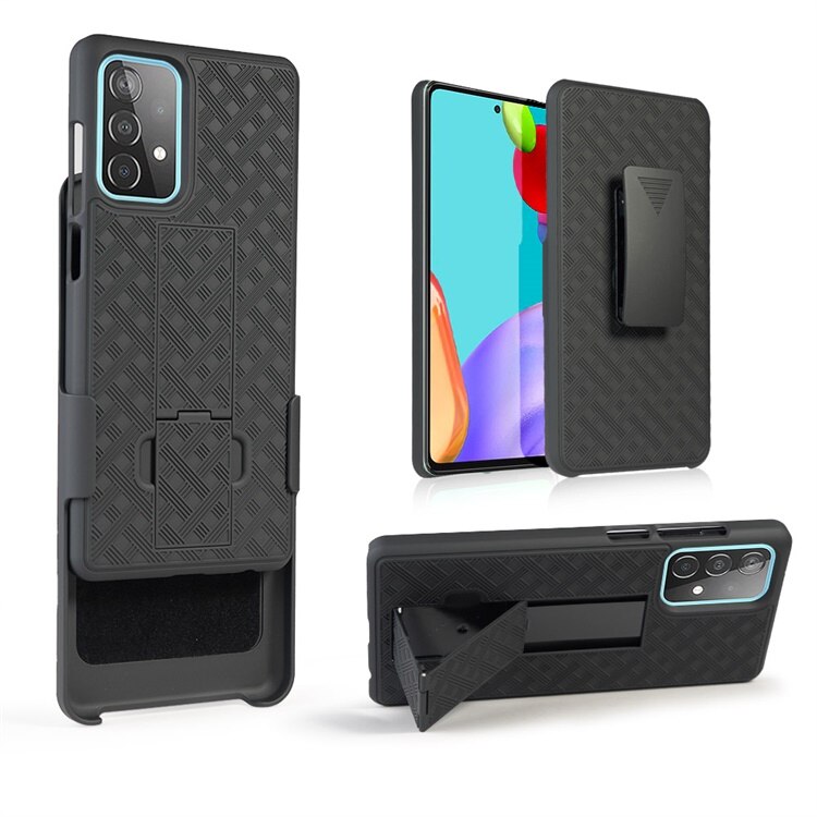 Running Sport Holster Back Case Kickstand Swivel Belt Clip Cover Houder Voor Samsung Galaxy A52 5G A526 SM-A526B SM-A526B/Ds