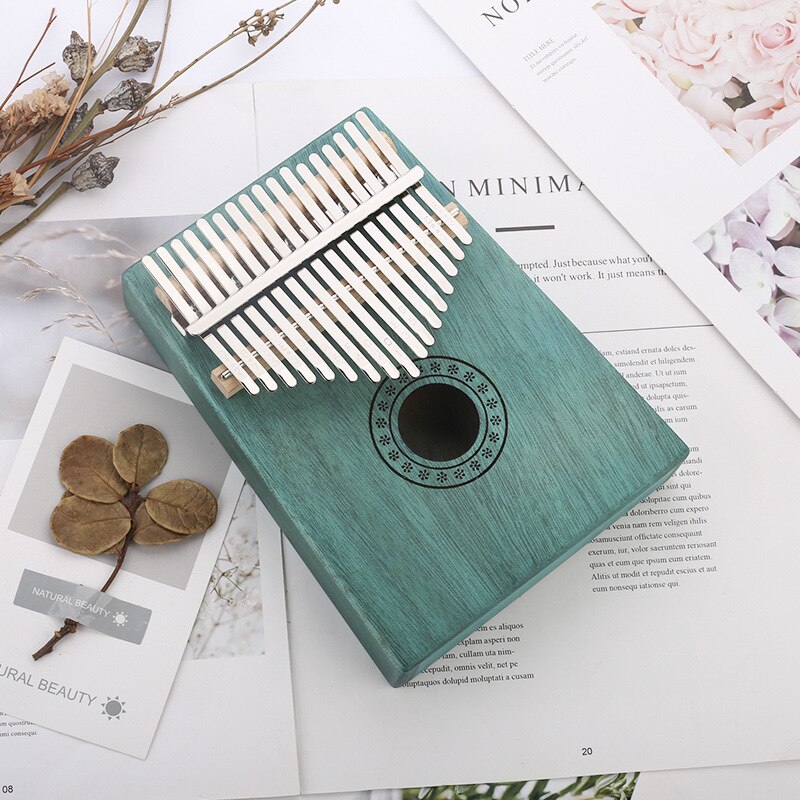 Kalimba 17 Key Mahogany Thumb Piano Mbira Musical Machine Instrument Africa Finger Piano 30 key Instrumento Elk