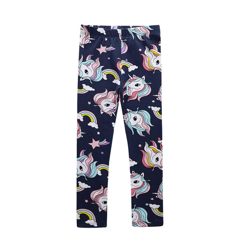 Leggings da bambina pantaloni elasticizzati a molla leggings per bambini