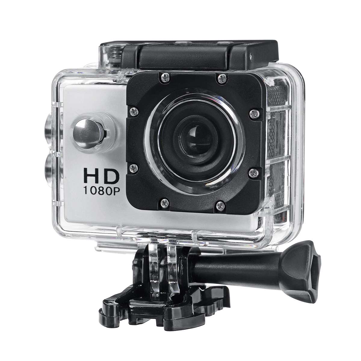 Sports Camera 1080P 4K 2.0'' Waterproof Recorder Sj4000 LCD Screen Outdoor Skiing Driving Sport DV Camcorder Multifunctional: White