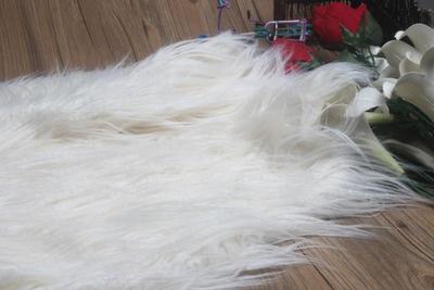 17 kleur beschikbaar 7 cm lange stapel mongoolse fur stof voor patchwork, imitatie pelliccia faux fur stof: 6