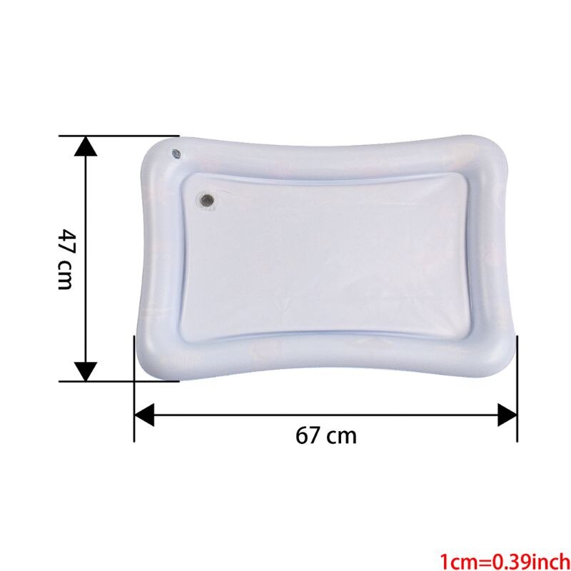 Marine Style Tummy Time Baby Water Mat Infant Toy Inflatable Play Mat for 3 6 9 Months Newborn Boy Girl Fun time Play