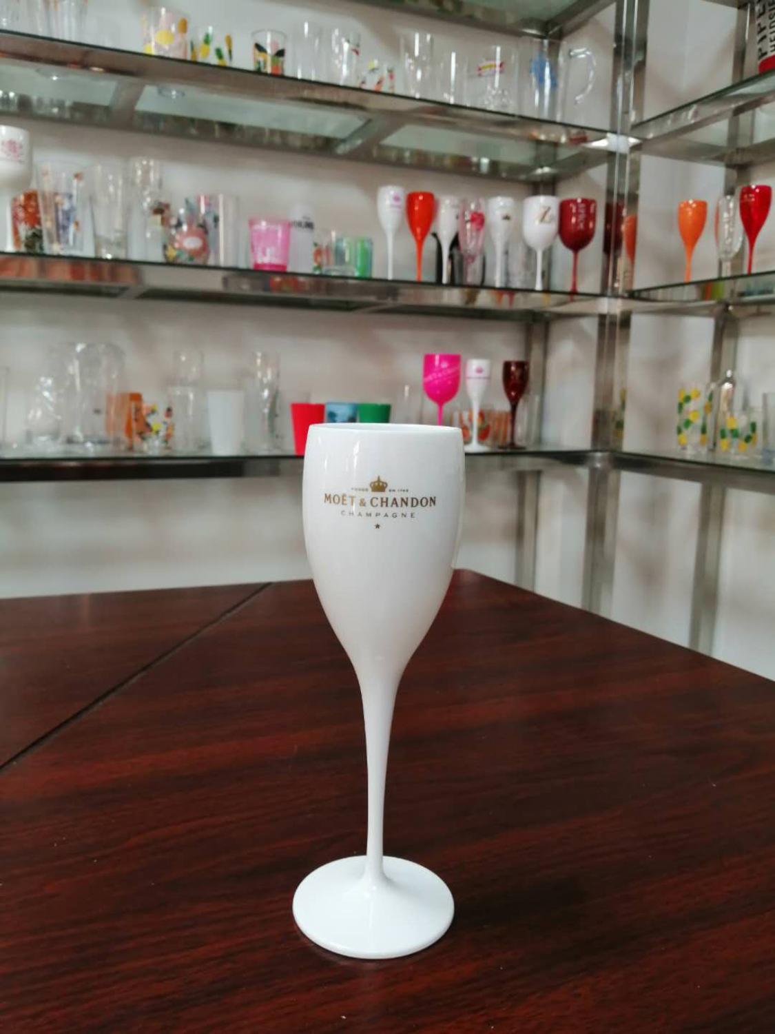 Cocktail party weiß champagner auto cocktail glas champagner glas becher galvani kunststoff bier glas whisky glas: 1pcs White1