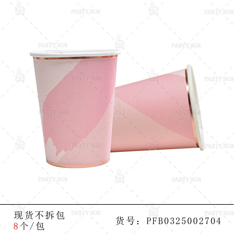Prato descartável em formato de coração, para festa de casamento, utensílios de mesa, feito em papel, bandeja, prato, conjuntos de louças: 6