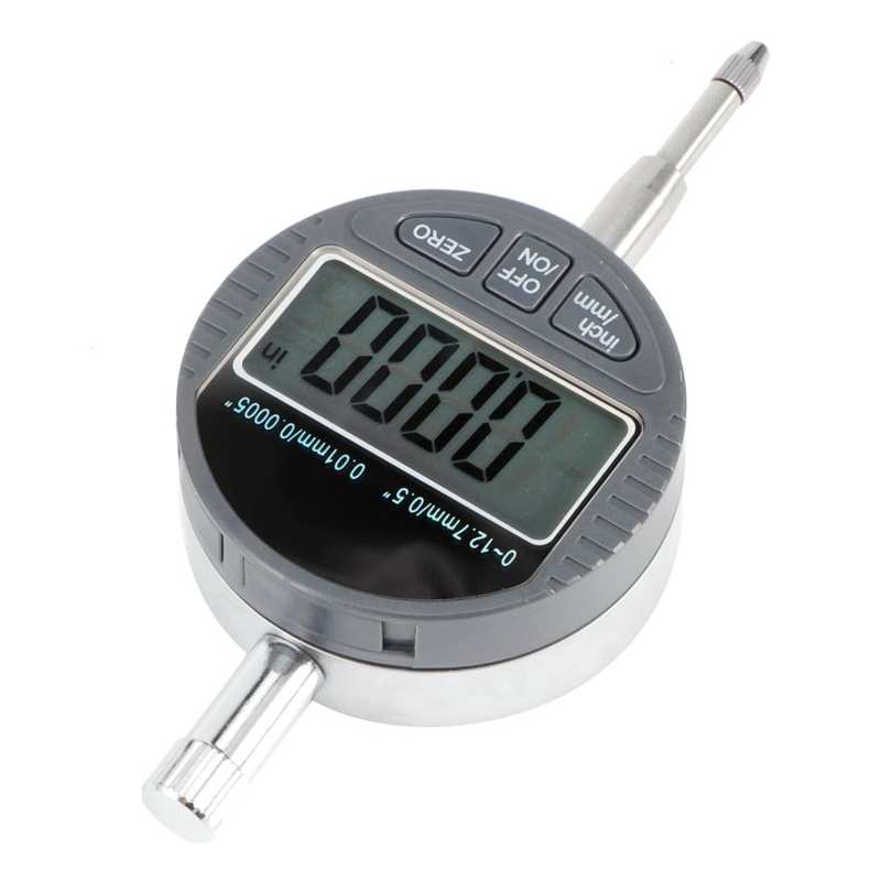 Digital Indicator Dial Test Gauge Electronic Depth Measurement Probe Indicator LCD Display 0-12.7mm