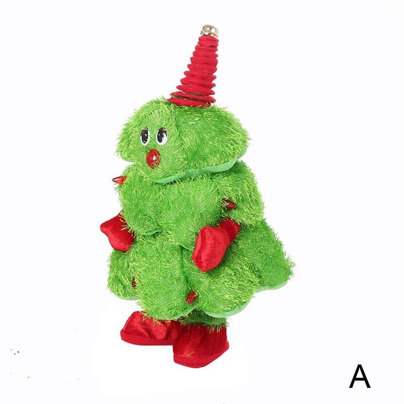 Singing And Dancing Christmas Tree Plush Toy Children's Christmas U3T0