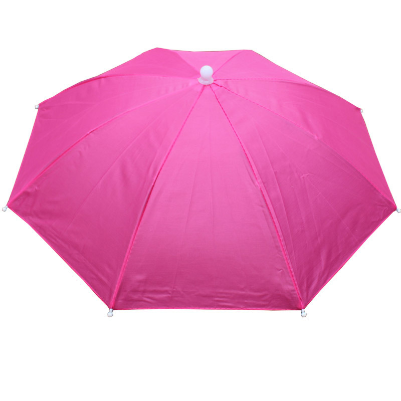 Chapeau de pluie Portable, parapluie pliant d'extérieur, pare-soleil de pêche, Anti-UV, couvre-chef de Camping, casquette de plage, accessoire: MULTI