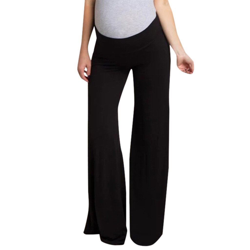 Maternity Woman High Waist Pants Trousers Pregnant Comfort Prop Belly Legging ropa embarazadas6.73gg