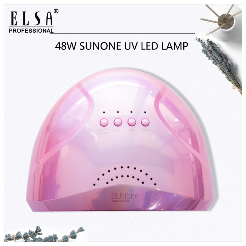 Sol una lámpara UV LED seca uñas lámpara UV secador de uñas 3 colores Gel pulido Curin con 48W Fondo lámpara temporizador inducción automática