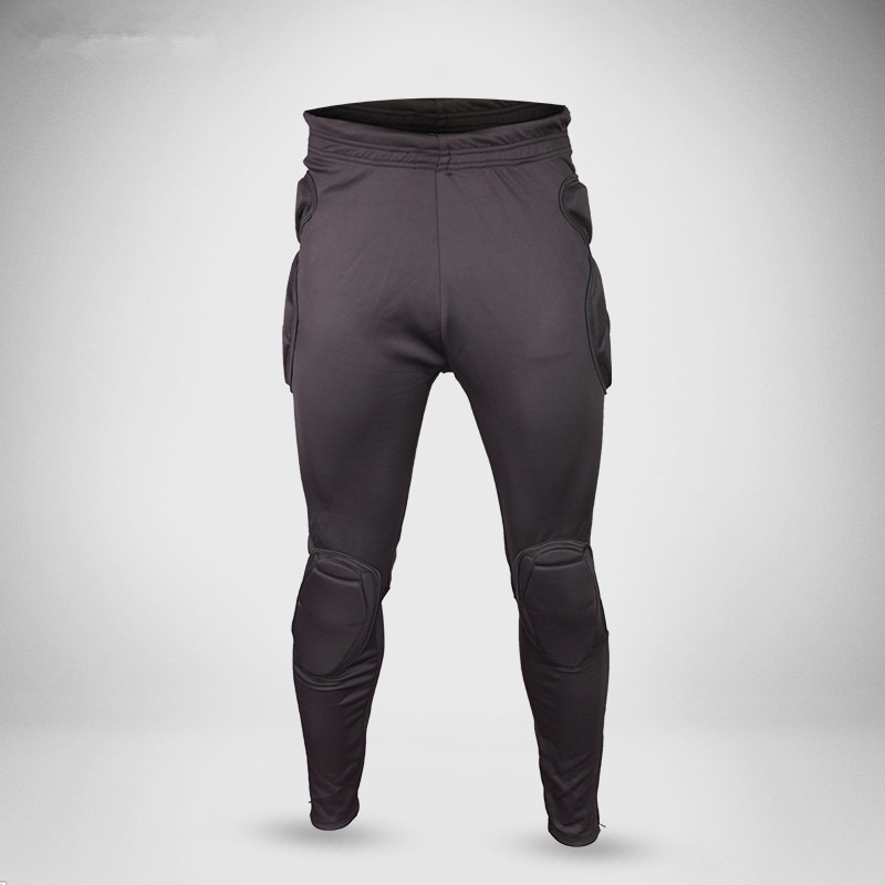 Mens Survetement Football Training Pants American Soccer Goalkeeper Sponge Protect Rugby Goal Keeper Trousers