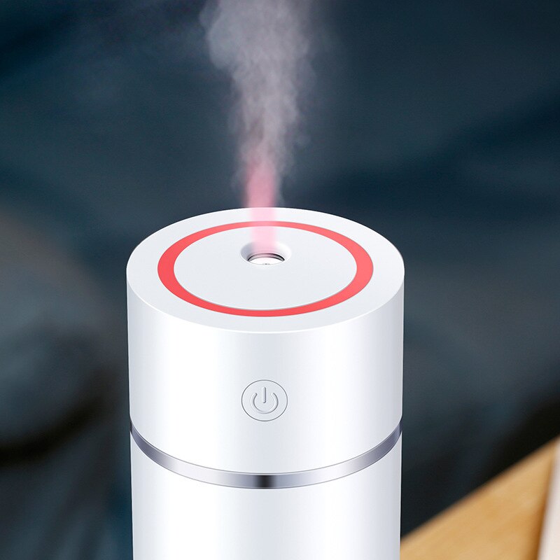 5V 240ML Mini Car Air Humidifier LED Light Air Purifier Fogger Humidifier RV Camper Accessories For Auto Home Office RV Camper