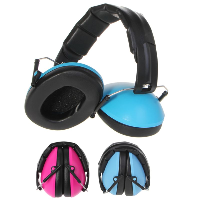 Foldable Hearing Protection Ear Muffs Noise Cancelling Earmuff for Kids Child