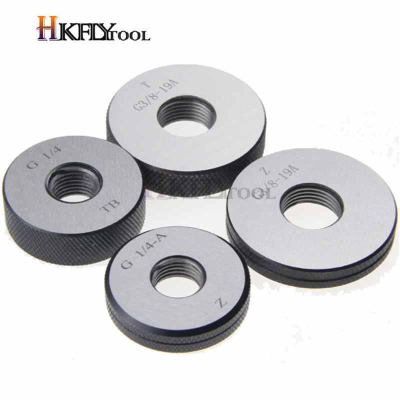 Thread ring gauge G pipe thread ring gauge Precision external Screw Gage Pitch Thread Test Tool G1/16 G1/8 G1/4 G3/8 G1/2 G3/4