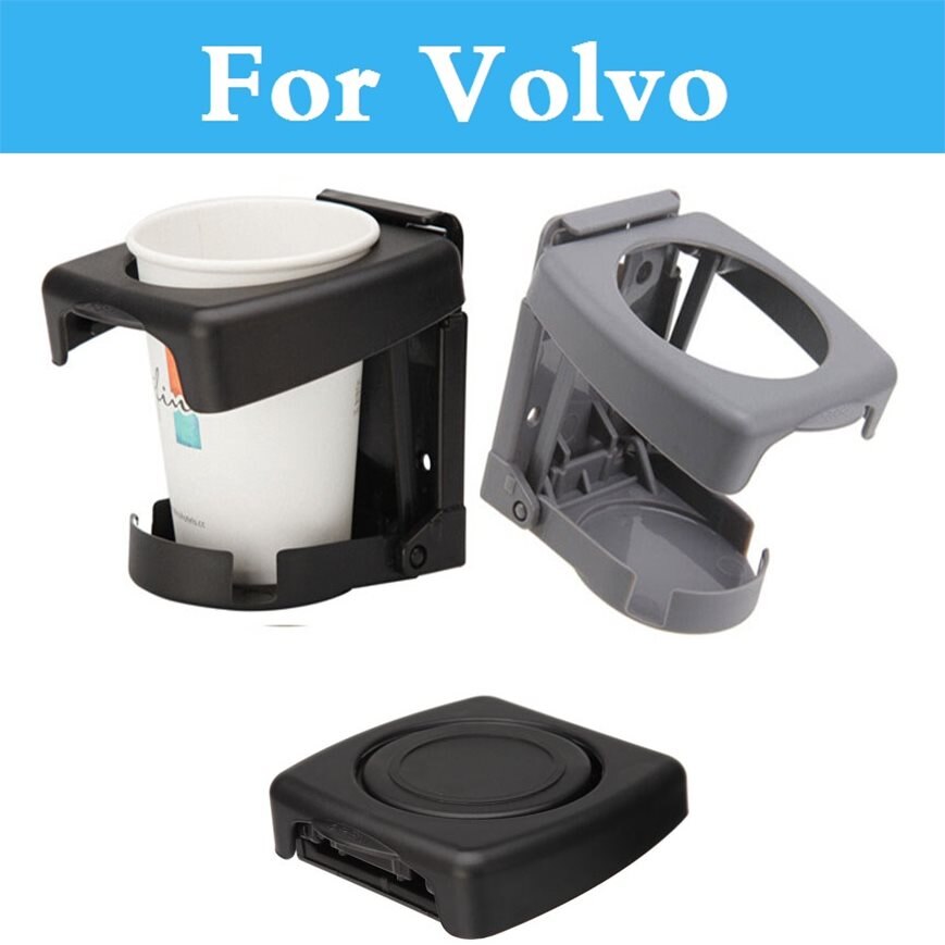 Bil drikke flaske kopp monter stativ drikkeholder til volvo  v70 xc60 xc70 xc90 c70 c30 s40 s60 s80 v40 v50 v60 langrenn