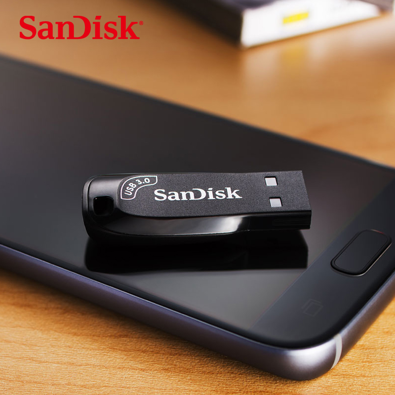 SanDisk 128GB Ultra Shift USB 3.0 Flash Drive 64GB 32GB Read Speed up to 100MB/s USB Flash Drive Memory Stick Pen Drive