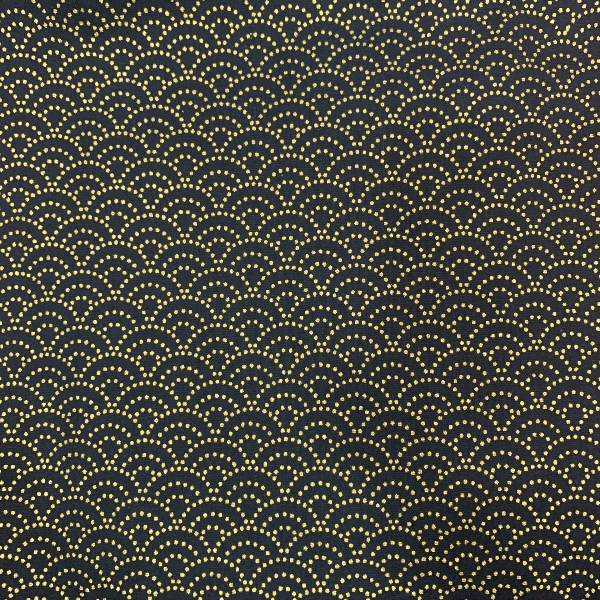 Dark Blue Bronze Printed Cotton Fabric,Japanese Style Fabric For Sewing Kimono Cheongsam, Home Textile DIY Bag Material: 2 / 50x70cm