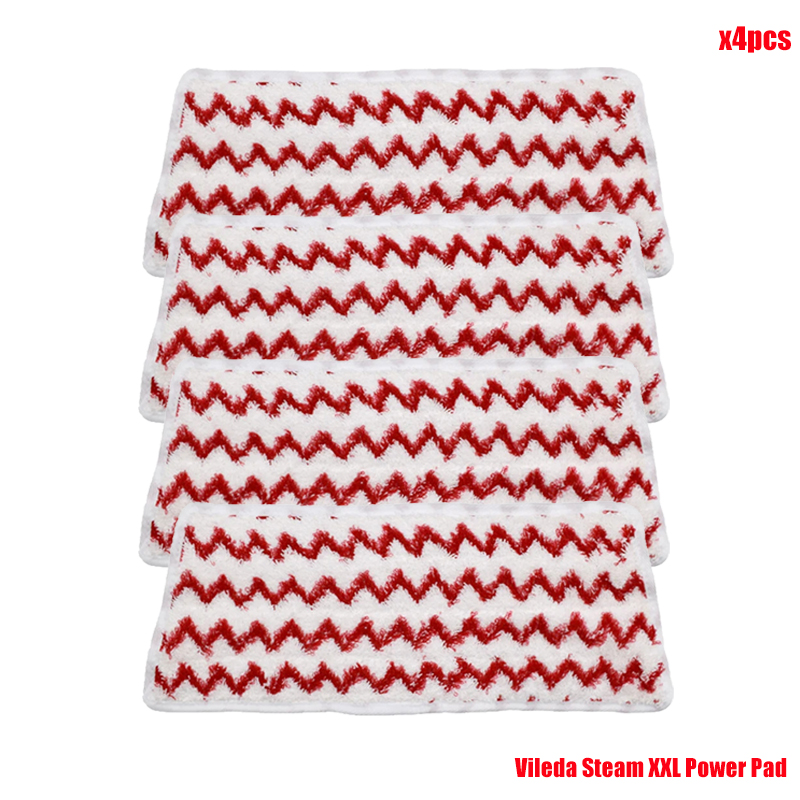 Microvezeldoek Pads Vloermop Covers Vervanging voor Vileda Steam XXL Power Pad Stoomreiniger Accessoires voor thuisreinigingsgereedschap: Licht Geel