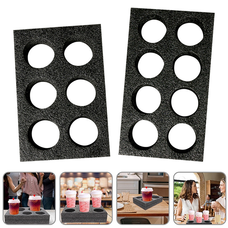 Soporte para portavasos, bandeja para bebidas, bandejas para café para llevar, soportes desechables para de bebidas, embalaje para llevar y llevar bebidas