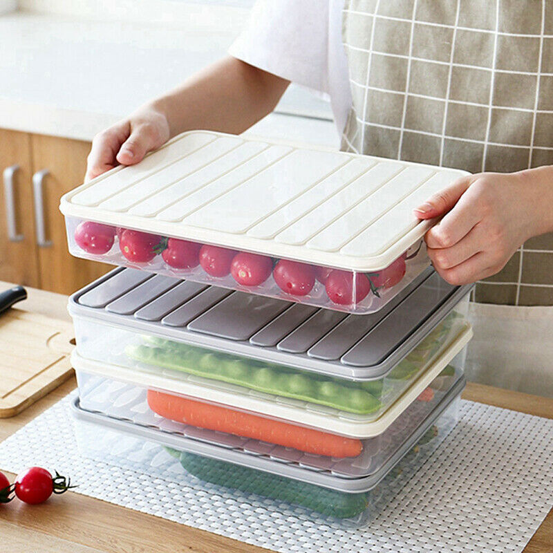 Küche transparent Lagerung Kasten Körner Bohnen Lagerung Enthalten Versiegelt Startseite Organizer Lebensmittel Container Kühlschrank Lagerung Boxen