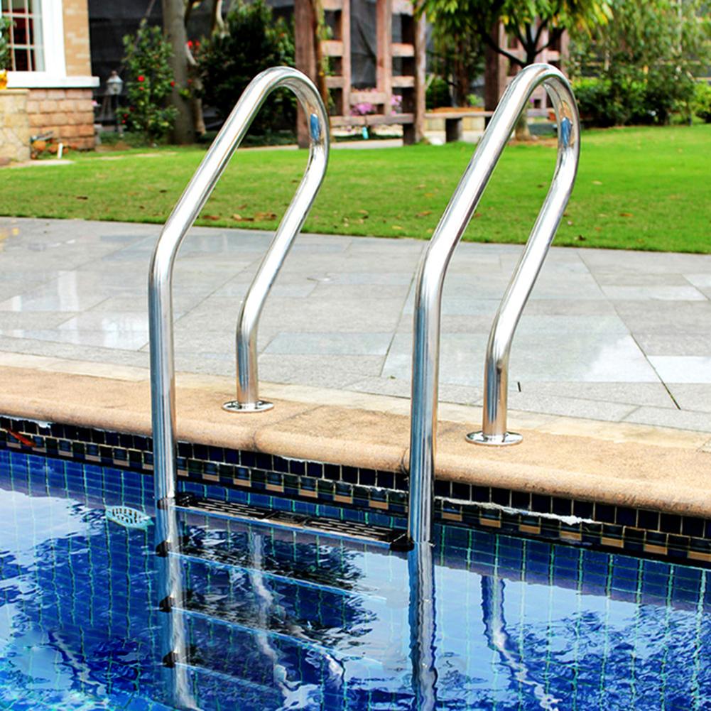 304 Stainless Steel Escalator Pedal Pool Ladder Accessories Non-slip Pedal Swimming Pool Accessories