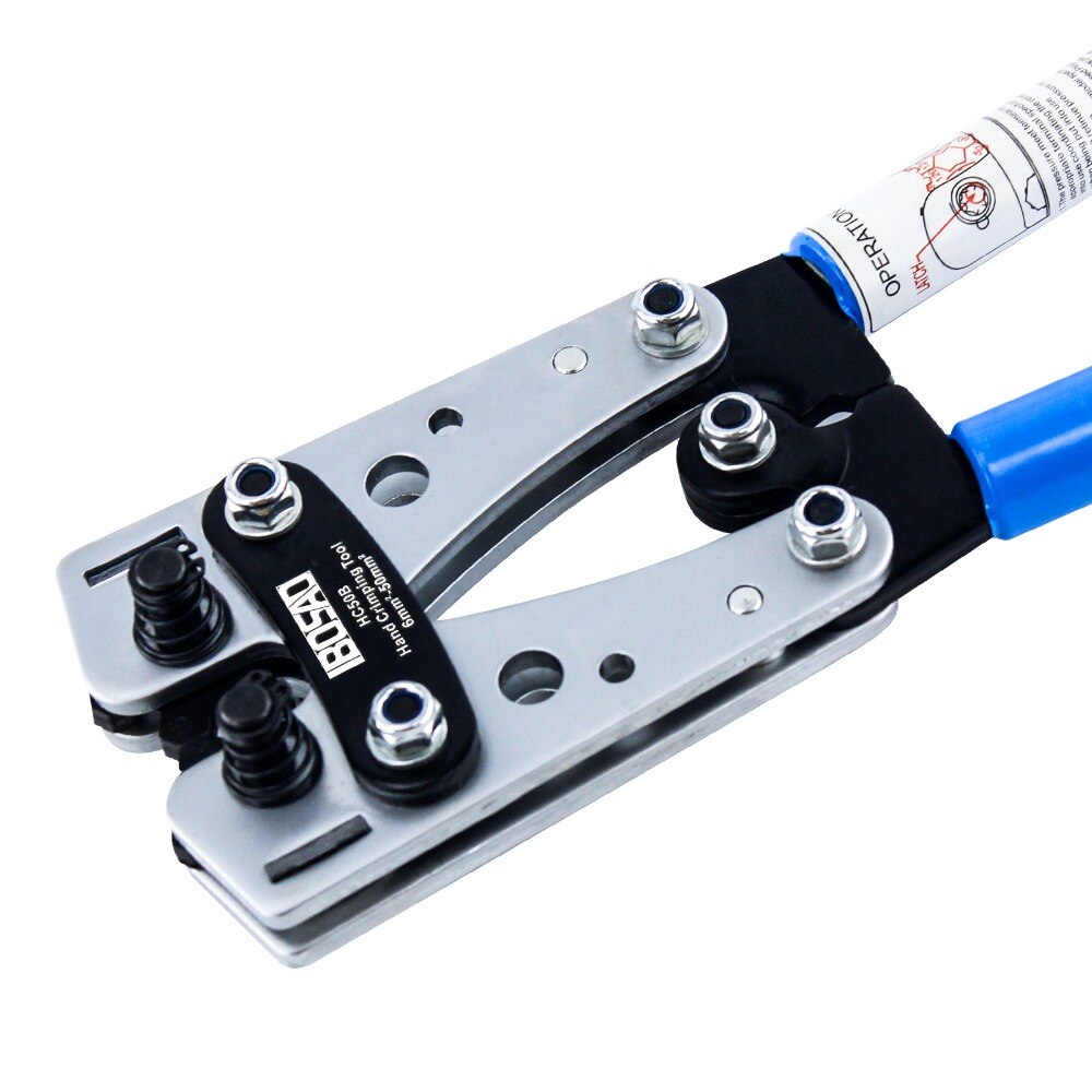 HX-50B COPPER TUBE TERMINAL CRIMPING TOOL CRIMPING PILER crimping tools 6-50mm2 Cable Lug Crimper Cu/Al Terminal