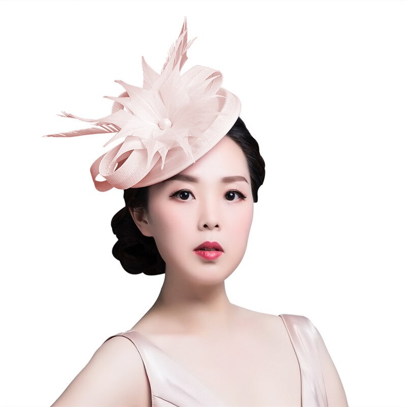 Sombrero de novia para , tocado de novia, tocado de boda, tocado, sombrero de boda al por mayor, sombrero de boda para mujer, pinza de cabeza, boda