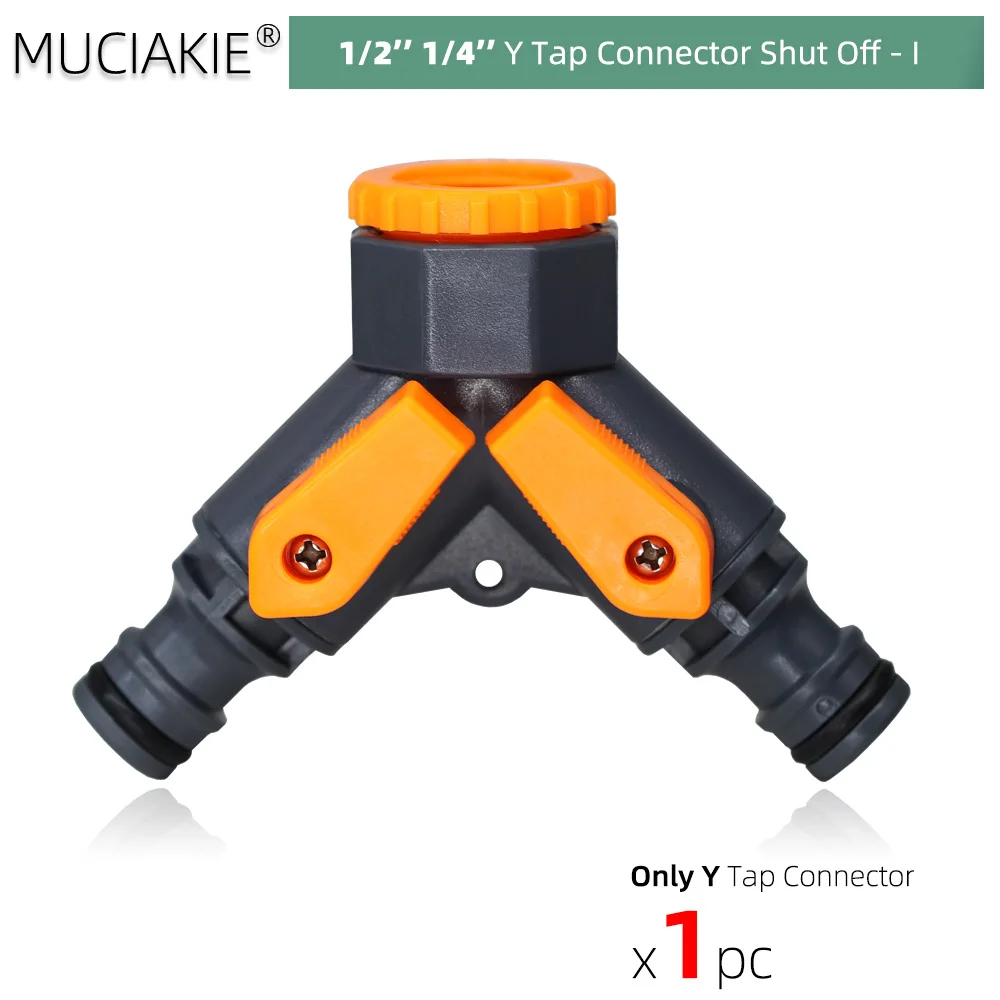 10-50m orange justerbare tågevandingssystem automatisk havevanding kølesæt 1/4 '' pvc hovedledningsslange have