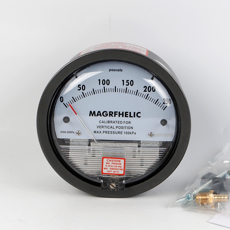 TE2000 0-250pa Micro Differential Pressure Gauge High