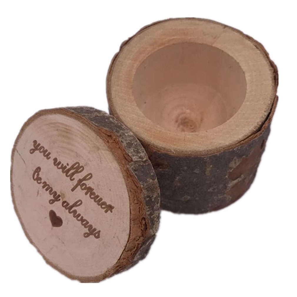 Mini houten kerststal graveren