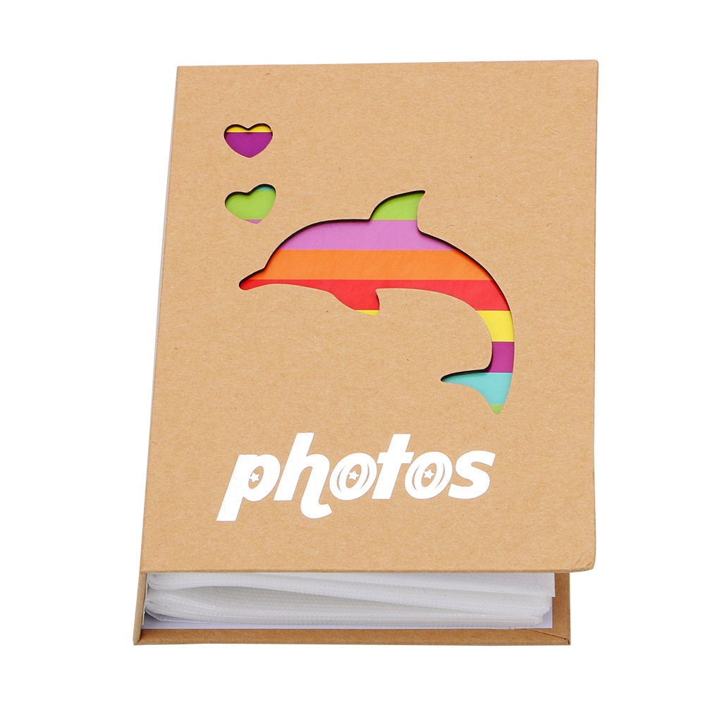 Mini álbum de fotos de 6 pulgadas con 100 bolsillos, ahorro de imagen, almacenamiento de fotos instantáneas, para álbum de fotos