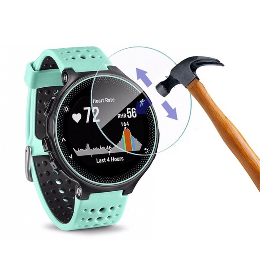 Voor Garmin Forerunner 235 225 735XT Gehard Glas 9H Screen Protector Film Voor Garmin Smart Horloge Screen Protector