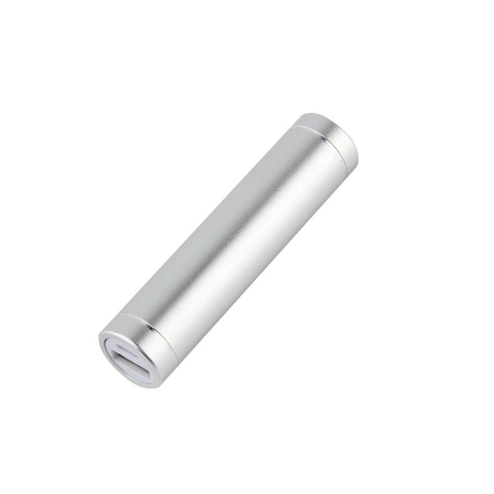 Mehrfarbig Neue Hartes Universal- USB 5V 1A Handy, Mobiltelefon Energie Bank Ladegerät Pack 18650 Batterie fallen Kasten Externe Bausatz fallen: Sliver