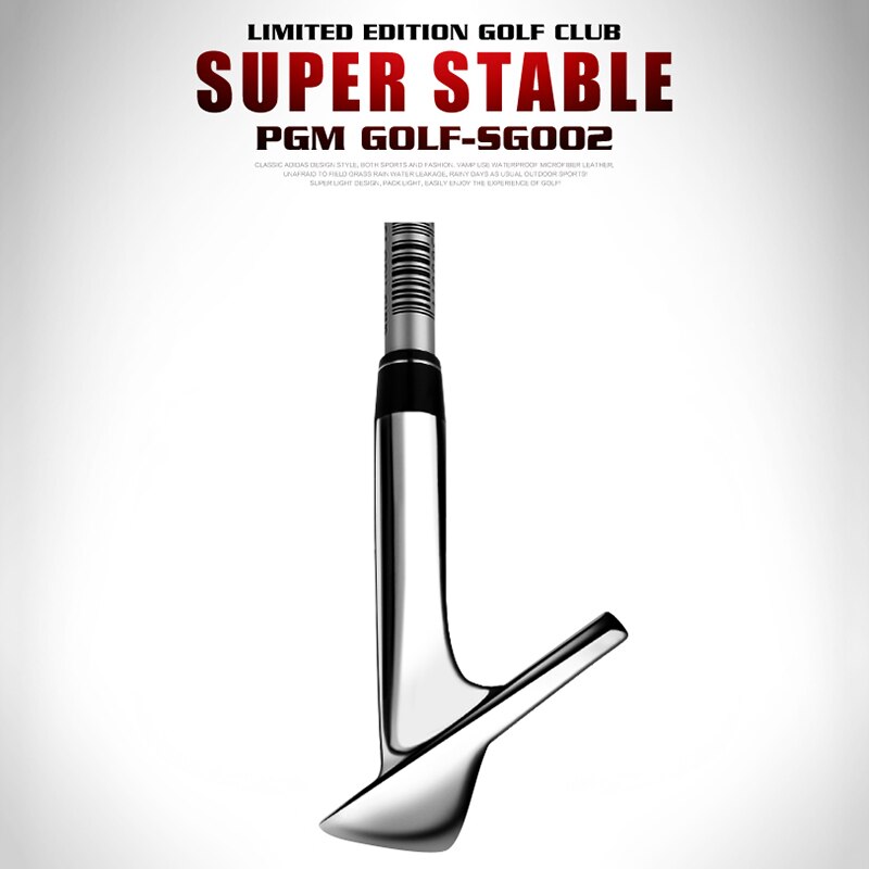 PGM Golf Clubs Sand Bar Cut Rod CNC Face Groove Stainless steel Golf Wedges Club Occupation Shaft /Cutter/Wedge 50-64 Degree